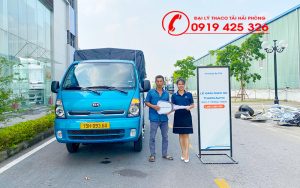 Bàn giao Thaco Kia K250 tại Hải Phòng