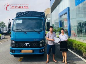 Bàn giao xe Thaco Linker T2-6.5 tới anh Đỗ Văn Mạnh tại Hải Phòng