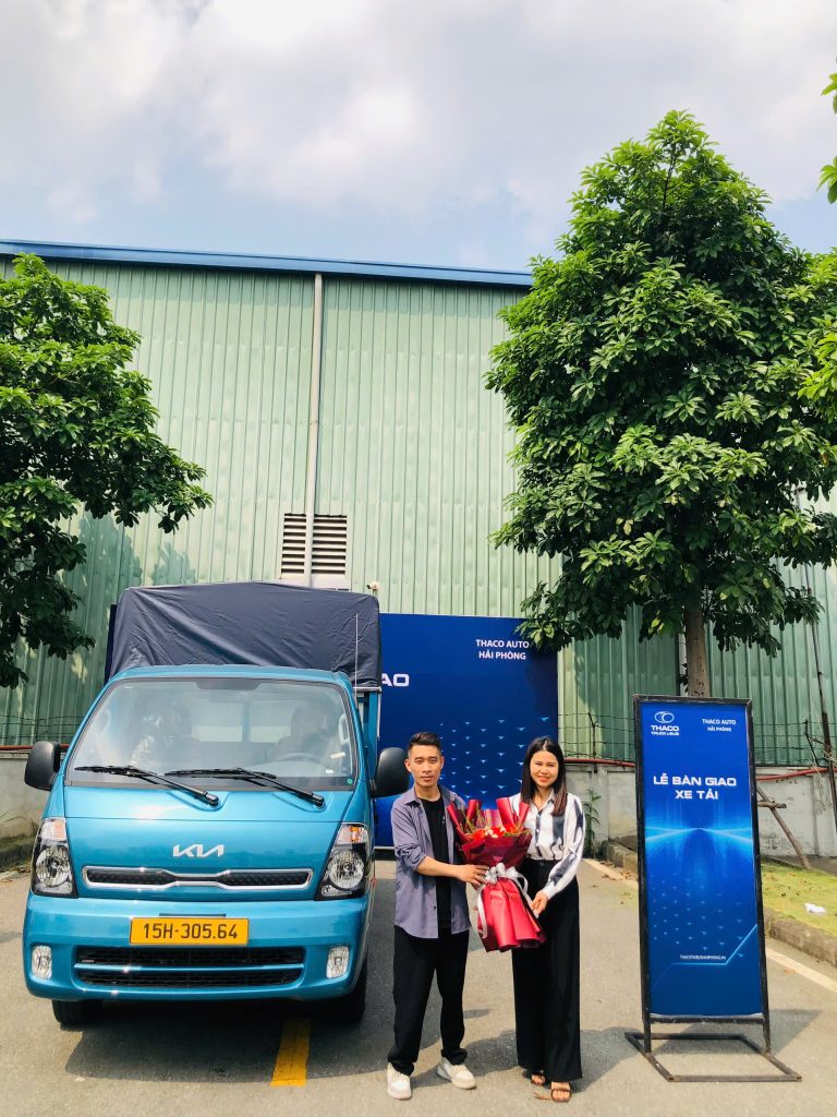 Thaco Kia K200 thùng mui bạt tại Hải Phòng