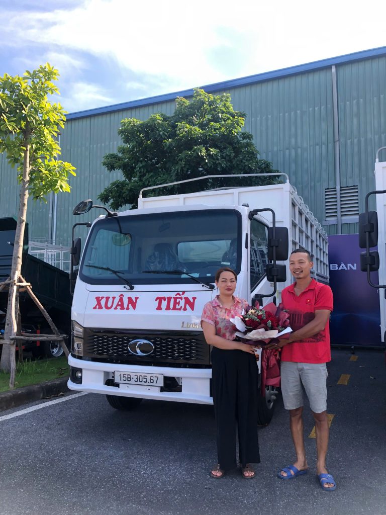 Thaco Linker T2-7.5 thùng mui bạt tại Hải Phòng